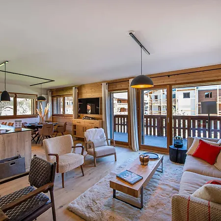 Апартаменти Chic Alpin De 100m² Avec Balcon Et Garage, Proche Centre - Fr-1-569-100