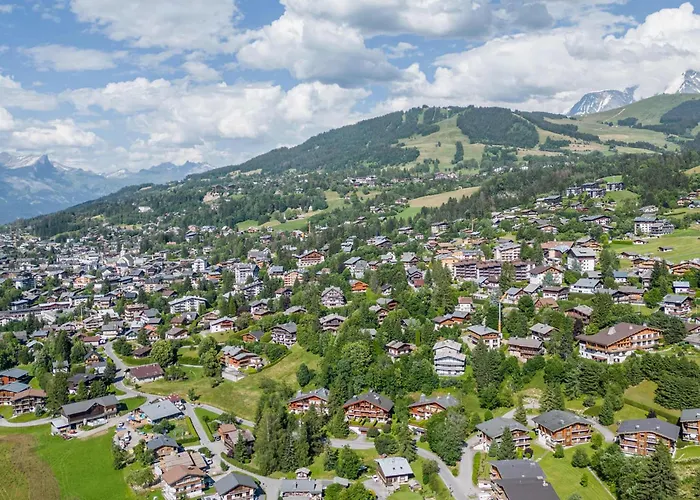 Appartement Chic Alpin De 100M² Avec Balcon Et Garage, Proche Centre Megeve - Fr-1-569-100